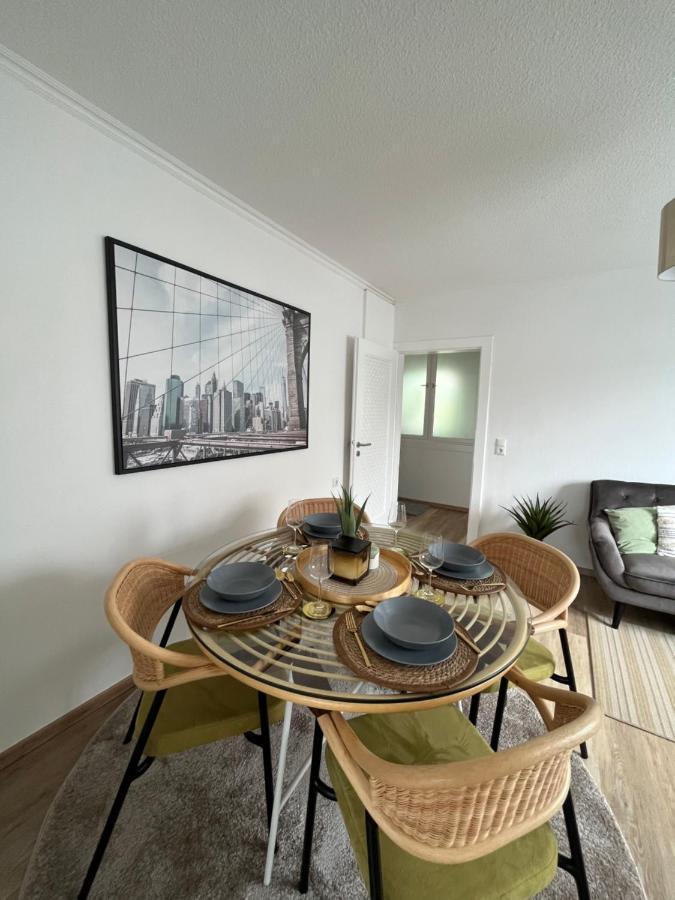 Korbstadt-Villa Rattan-Design Mit Balkon, Garten, Arbeitsplatz, Kueche Lichtenfels  Esterno foto